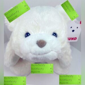 Gund Snuffles 6050368 10” BNWT Cream/White